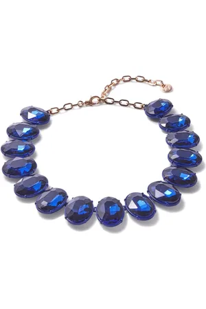 Carolina Herrera Faceted crystal necklace