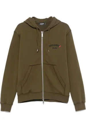 Dsquared2 Logo-appliqué hoodie