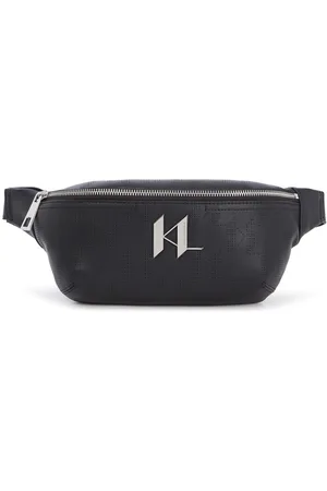 Karl Lagerfeld K/Plak perforated belt bag