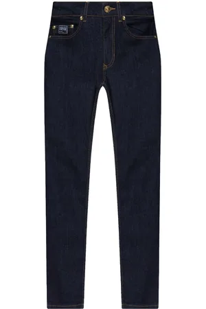 VERSACE Logo-patch jeans