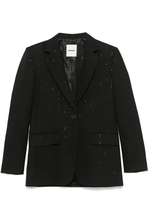 Sandro Sequin-embellished blazer