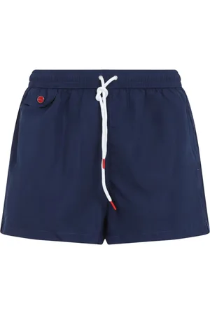 Kiton Logo-plaque swim shorts