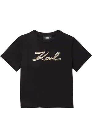 Karl Lagerfeld Signature short-sleeve T-shirt