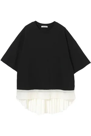 UNDERCOVER Pleated hem T-shirt