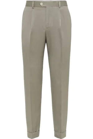Brunello Cucinelli Pleat-detailing straight trousers