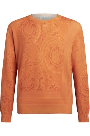 Etro Paisley silk-cashmere sweater