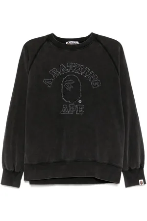 A Bathing Ape Logo patch sweater