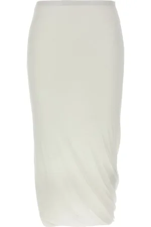 Jil Sander Cotton midi skirt