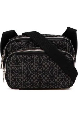 Loewe 2010-2023 Mini Anagram Canvas Camera Bag crossbody bag