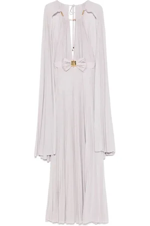Elisabetta Franchi Lurex maxi dress