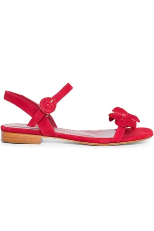Sarah Chofakian Forest sandals