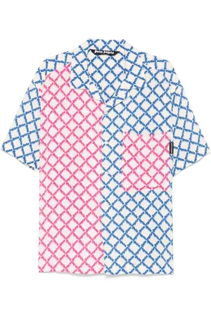 Palm Angels Net-logo shirt