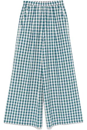 FORTE FORTE Check-pattern trousers