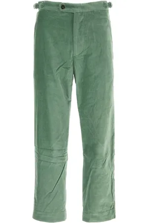 BODE Velvet straight-leg trousers