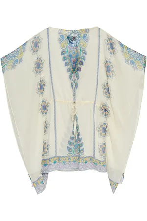 Etro Printed silk kaftan