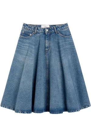 Ami Fluted skirt