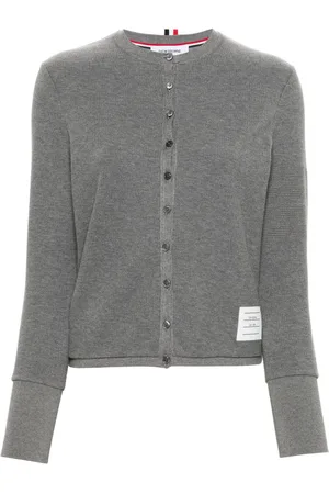 Thom Browne 4-Bar cotton cardigan
