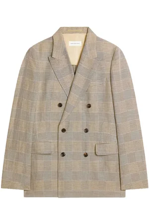DRIES VAN NOTEN Checked blazer