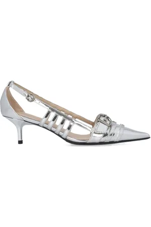 Pinko Multi-straps leather pumps