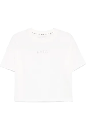 DKNY Rhinestone logo T-shirt