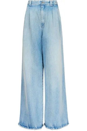 Maison Margiela Cotton wide-leg jeans