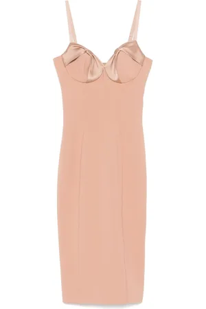 Elisabetta Franchi Bow-embellishment midi dress