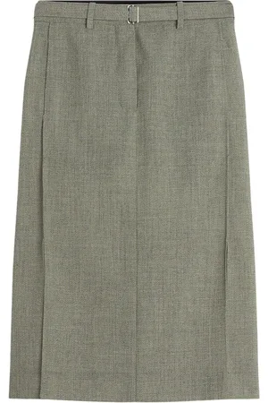 Lanvin Belted midi skirt