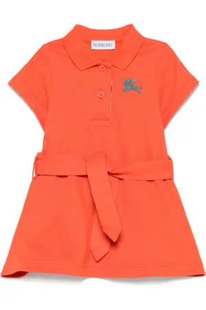 Burberry Equestrian Knight-embroidered dress