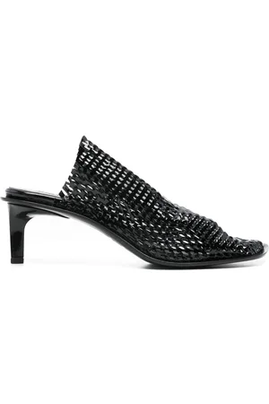 Kenzo 55mm mesh-design mules