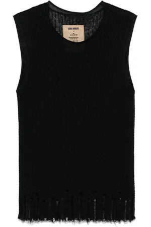 UMA WANG Ribbed-knit top