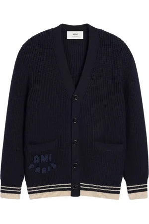 Ami Ribbed cardigan