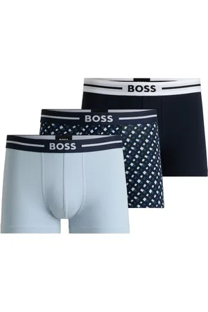 HUGO BOSS Logo waistband boxers (set of three)