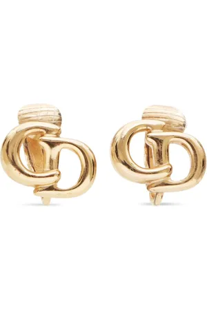 Dior 2000s CD clip-on earrings