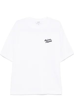 Maison Kitsuné Handwriting embroidered T-shirt
