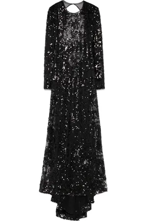 Victoria Beckham Sequined tulle gown