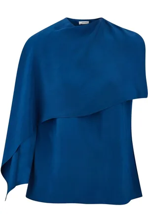Salvatore Ferragamo Cape-design blouse