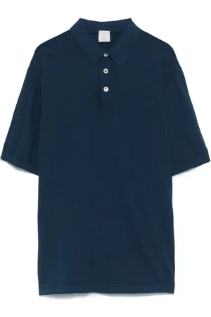 ELEVENTY Fine-knit polo shirt