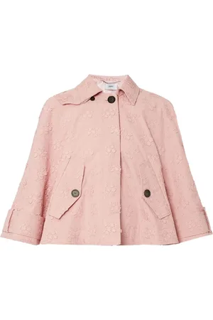 Erdem Cropped trench jacket