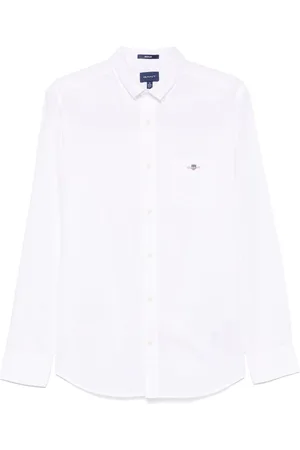 GANT Logo-embroidered shirt