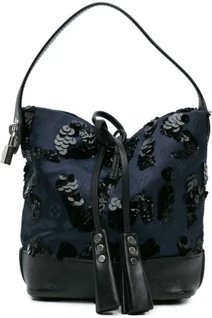 LOUIS VUITTON 2014 Monogram Nylon NN14 Spotlight PM bucket bag