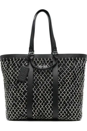 Kenzo Net-overlay tote bag