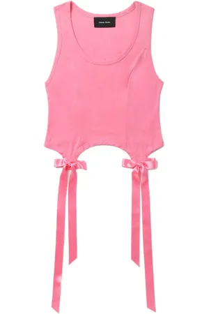 Simone Rocha Bow Tail Easy tank top