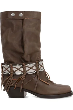 Isabel Marant Ademe Gaucho fringed boots