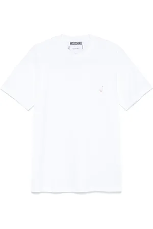 Moschino Bird-embroidery T-shirt