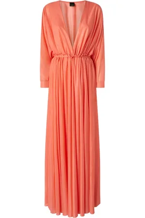 Pinko Ruched maxi dress