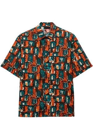 Prada Square-print shirt