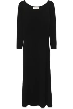 Rohe Off-shoulder knitted midi dress