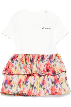 OFF-WHITE Graphic-print dress