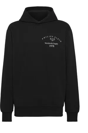 Philipp Plein Logo-plaque hoodie