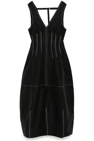 Lee Mathews V-neck dress